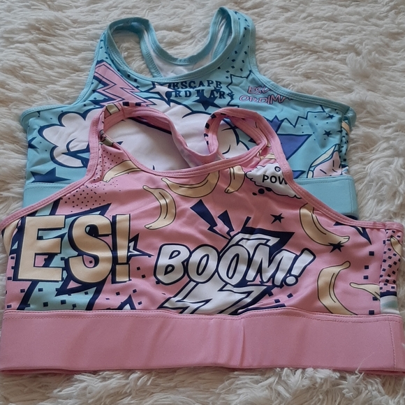 🆕️ LAST 1! Comic Sports Bra and Leggings Set - Picture 12 of 13